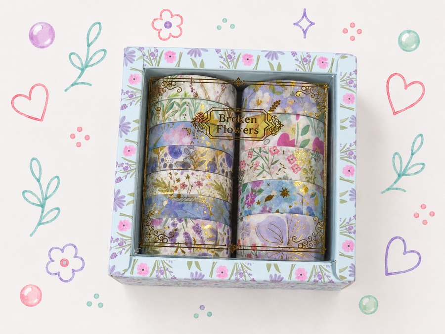Washi tape floral