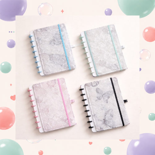 Agenda con sistema de argollas