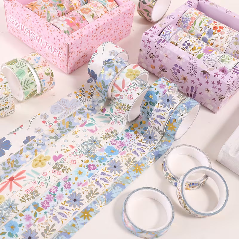 Washi tape floral
