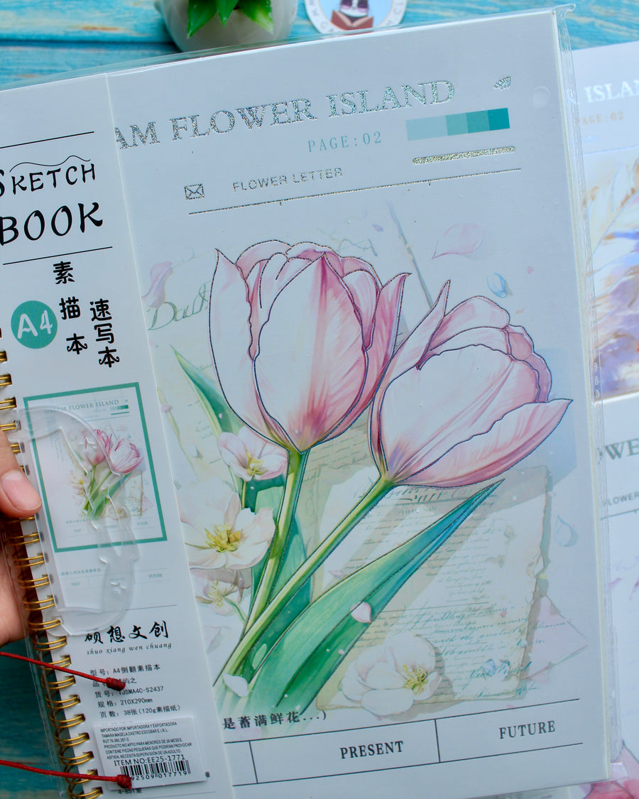 Sketchbook floral