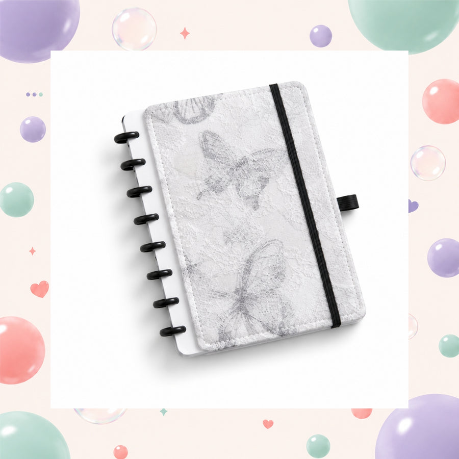 Agenda con sistema de argollas