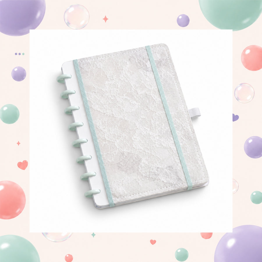 Agenda con sistema de argollas